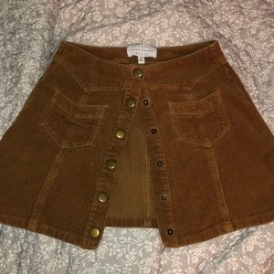 Brown skirt